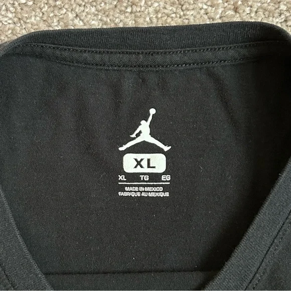 Jordan Gatorade Be Like Mike Long Sleeve T-Shirt Black Sz XL  Jumpman Retro Nike - Picture 3 of 8